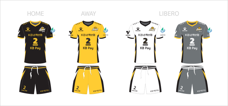 ������- HOME, AWAY, LIBERO